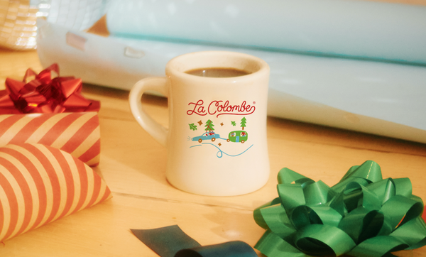 Happy Holidays Diner Mug