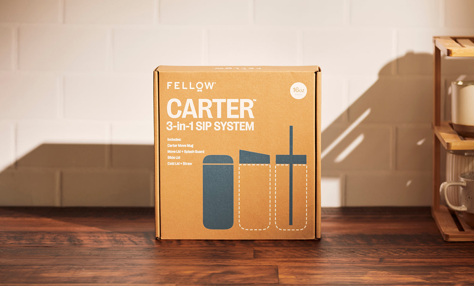 Fellow Carter 3-in-1 Sip System